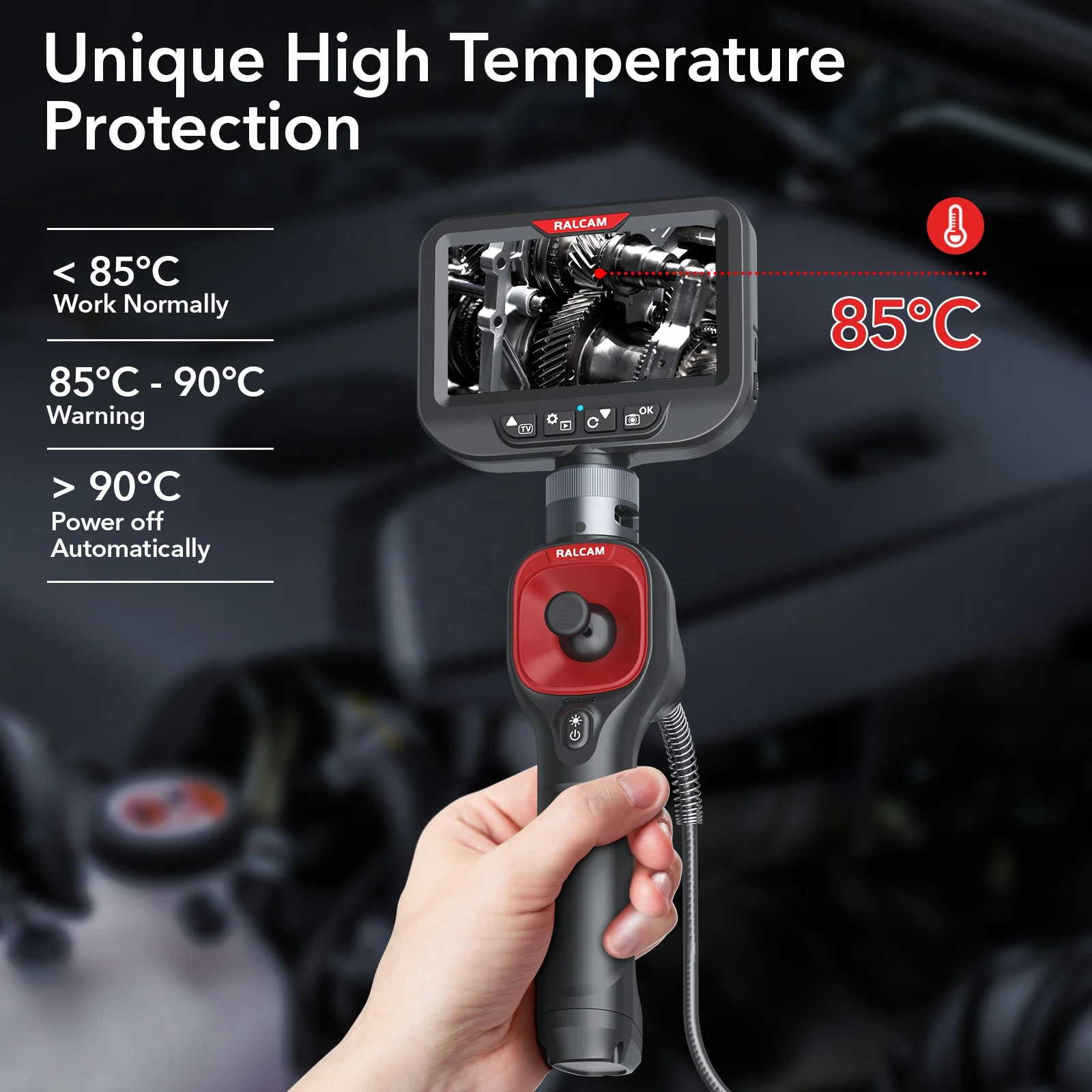 2MP HD1080P 6 2 мм Micro HD бороскоп шарнирный 4-сторонний 360-градусный камеры эндоскоп