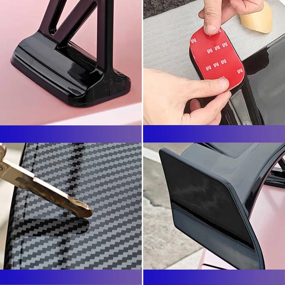 Для GAC Empow 2021-2023 Racing Sport GT Wing Style задняя крышка багажника спойлер крылья карбоновый