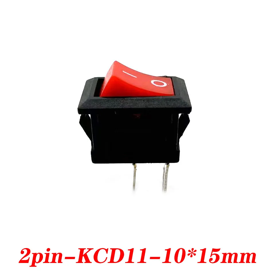 

100 шт. KCD1/KCD11 кулисный переключатель для лодки и автомобиля 6A/10A 250 В/125 В переменного тока ВКЛ-ВЫКЛ-ВЫКЛ 250 В переменного тока 6 А 125 В переменного тока 10 А