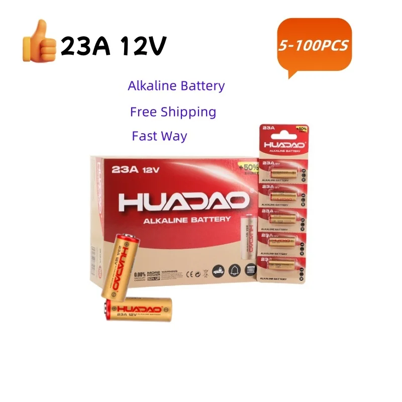 2024 Новинка 12 в 23 а одноразовая Щелочная сухая батарея для дверного звонка