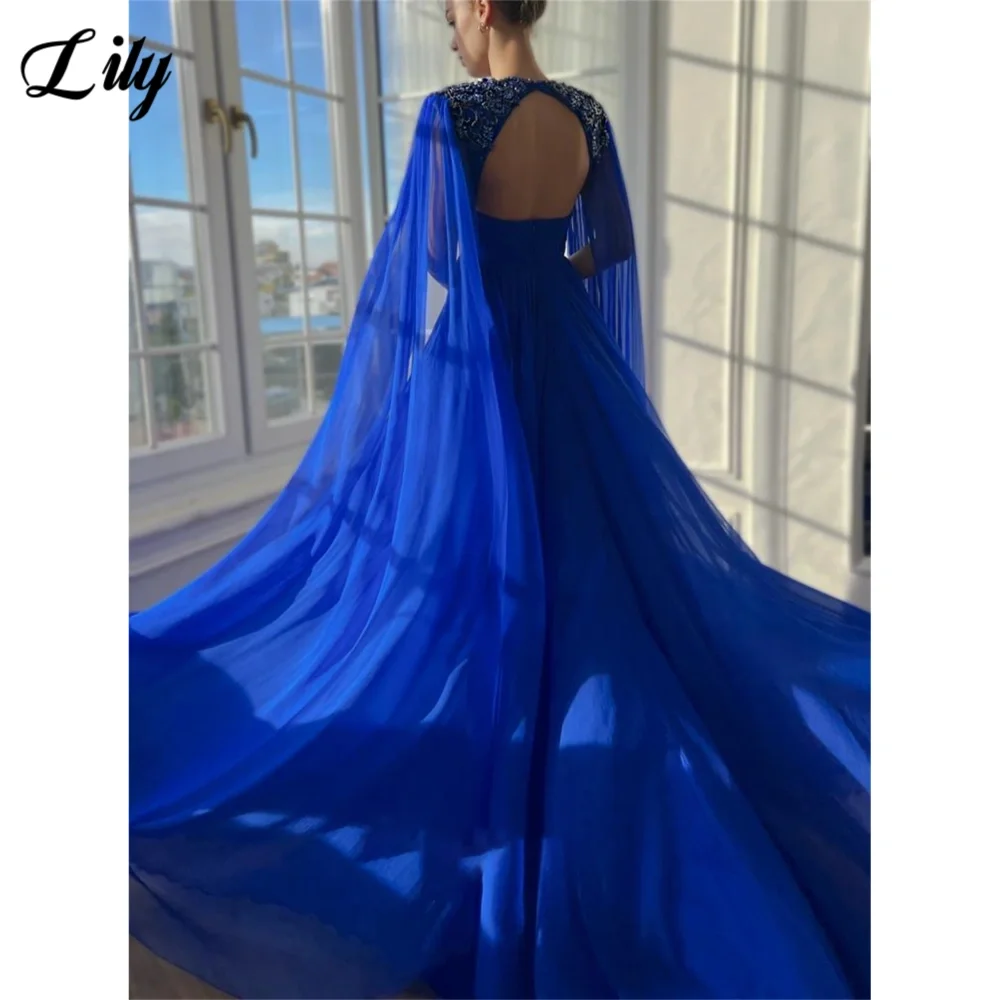 Элегантные вечерние платья Lily Blue тюлевое платье для выпускного вечера с