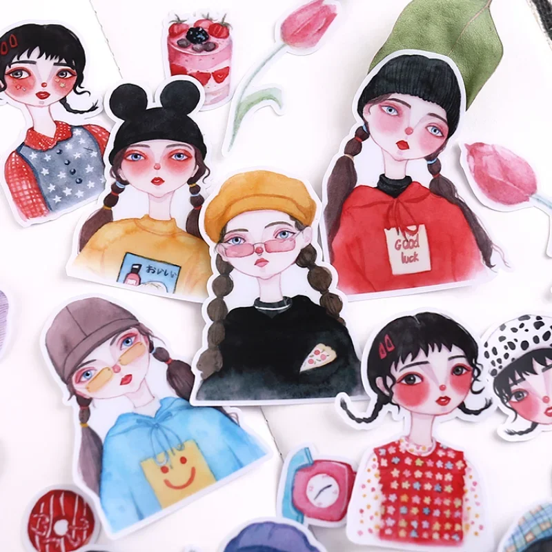 

Набор стикеров BLINGIRD kawaii 27 шт.