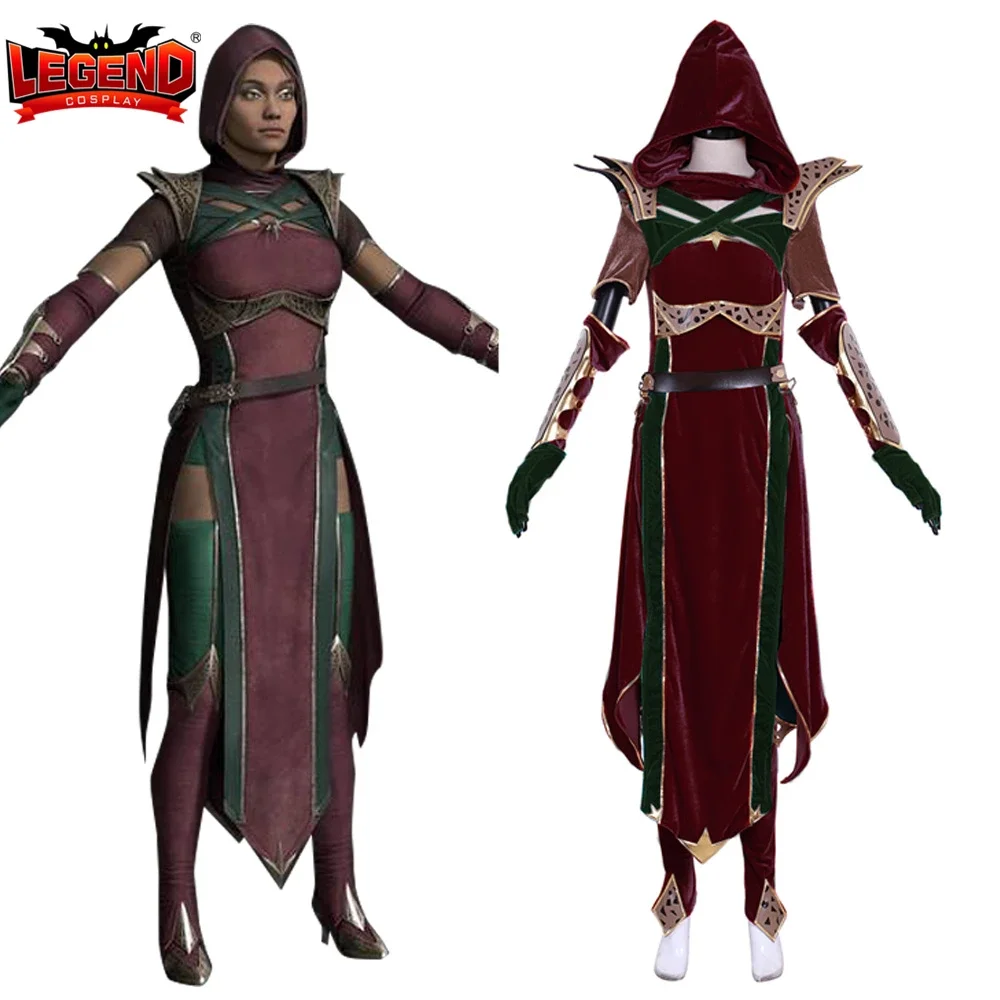 

Game Mortal Kombat Jade Cosplay Costume Adult Costume Full Set Outfit Halloween Carnival Party Cosplay Custom Made Suit
