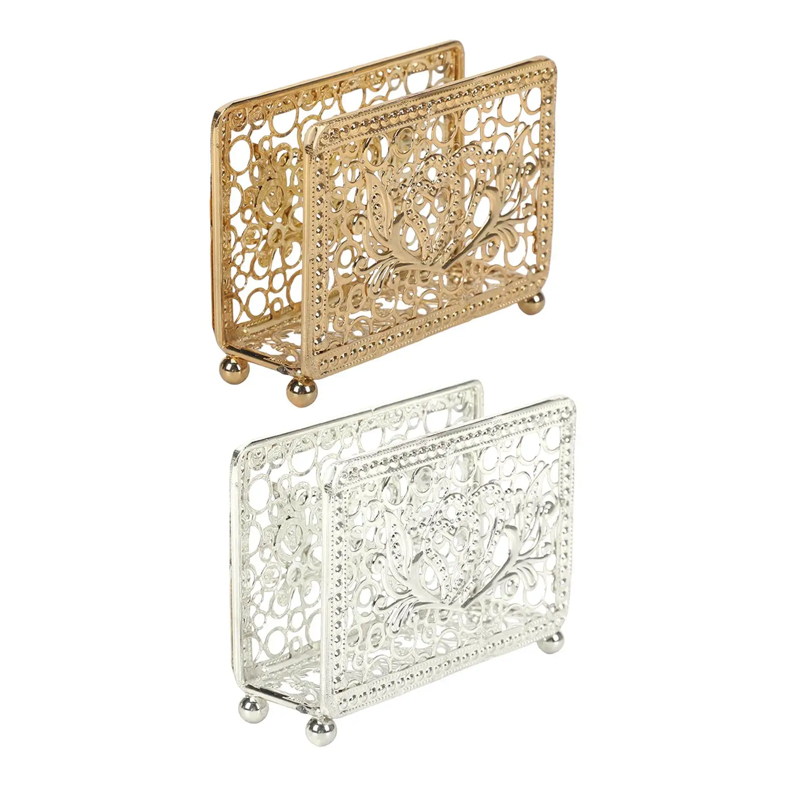 

Creative Napkin Holder Tissue Holder Tissue Paper Storage Holder Tissue Dispenser for Bar Dining Table Restaurant Hotel Decor