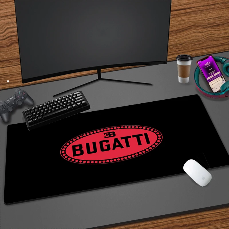 

Supercar Bugatti Luxury Fashion Mouse Pad Gaming XL Home New HD Mousepad XXL keyboard pad Non-Slip Office Carpet Laptop Mice Pad