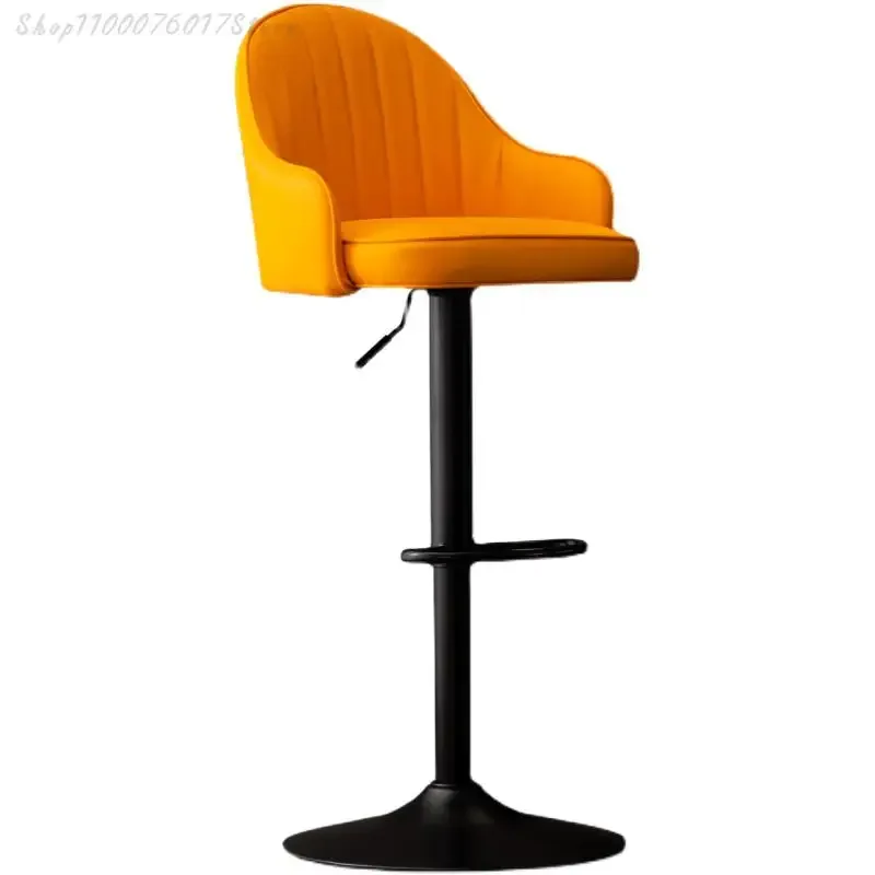 

Барный стул для дома, роскошный барный стул, современный минималистичный высокий стул, барный стул, спинка, передний стул, барный стул