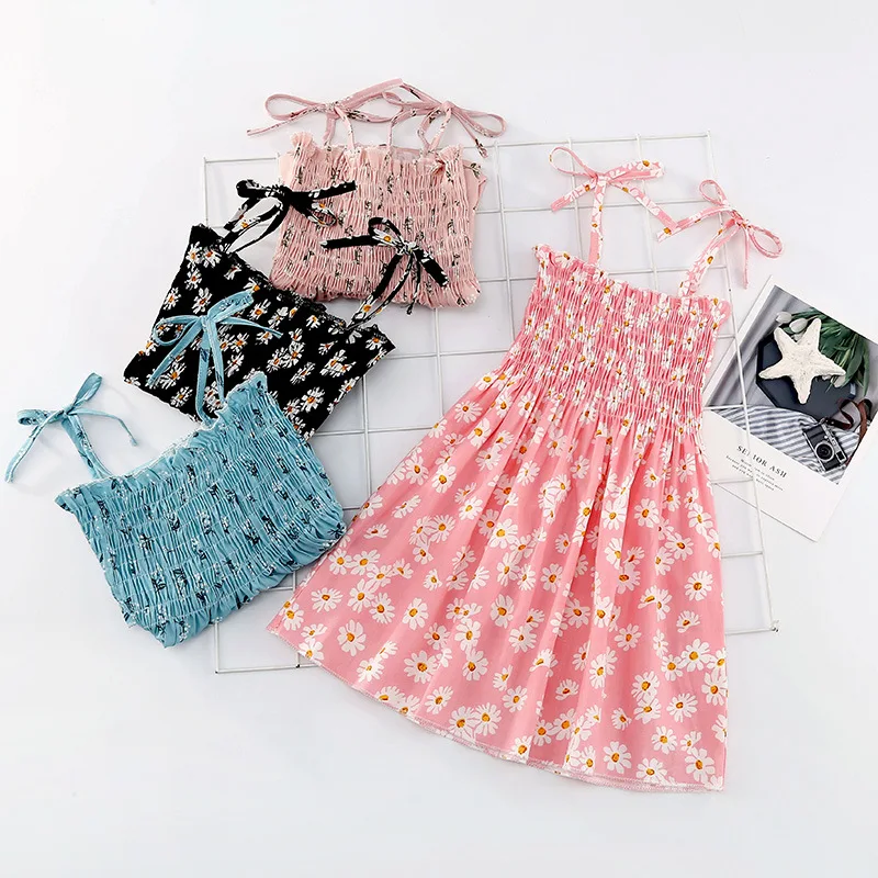 Летнее платье для девочек детские мягкие повседневные хлопковые платья модные