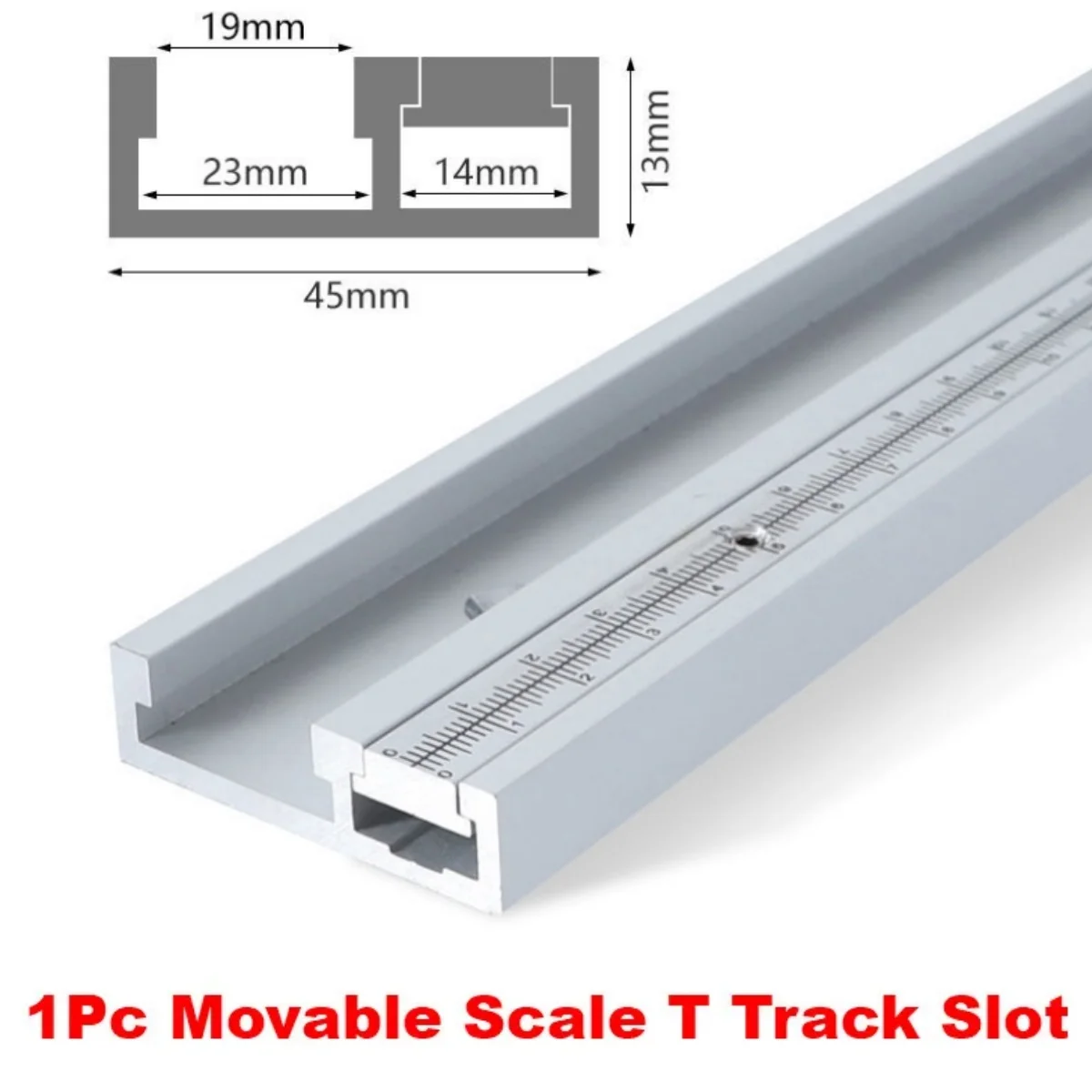

Алюминиевая угловая направляющая 300-500 мм с разметкой
