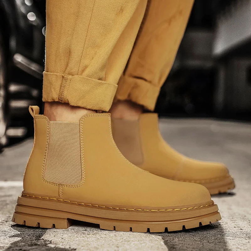 

Chelsea boots short boots business boots retro boots vintage boots leather boots men's winter boots casual boots ankle boots