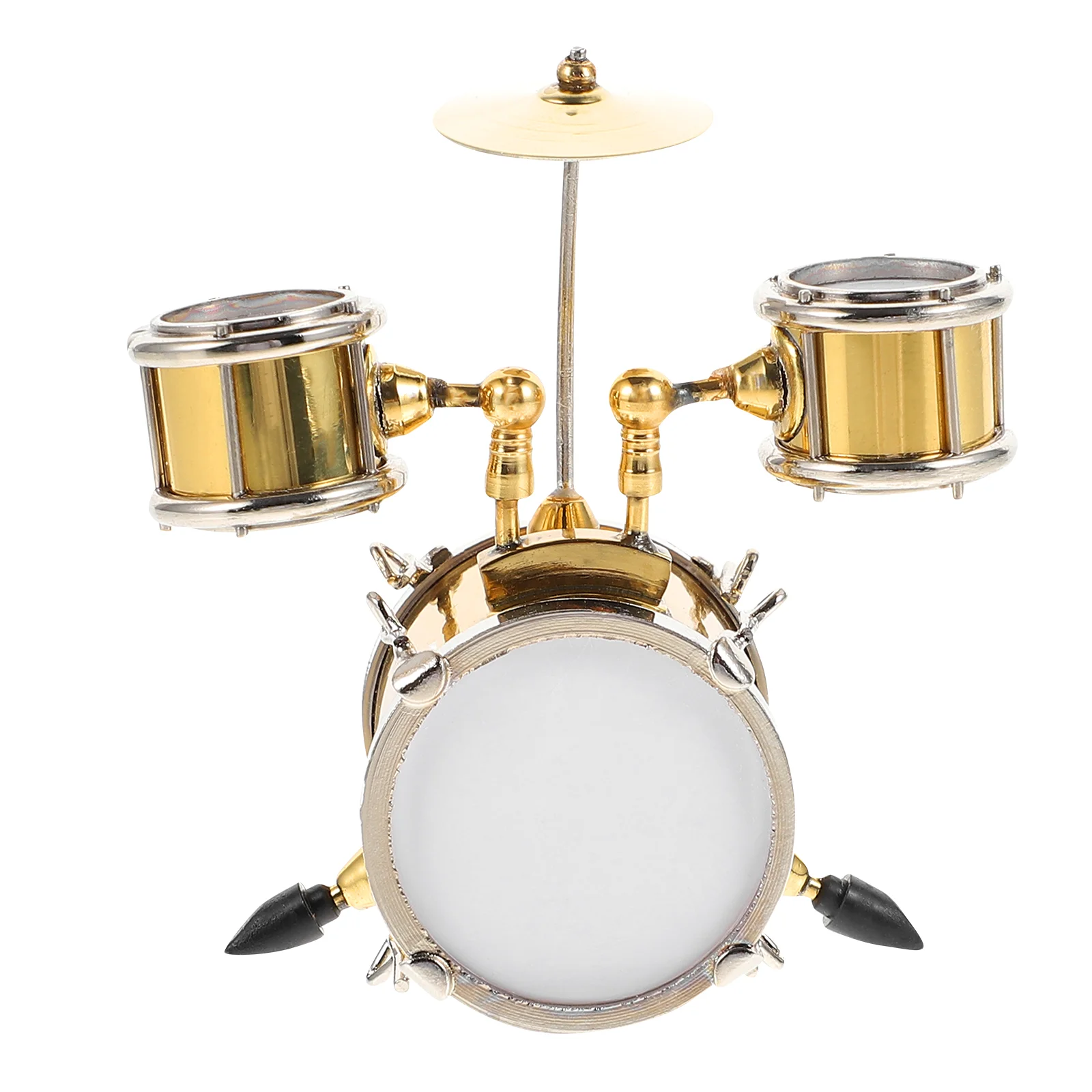 

Jazz Drum Model Home Desk Decor Desktop Ornament Room House Mini Adorn Decorative