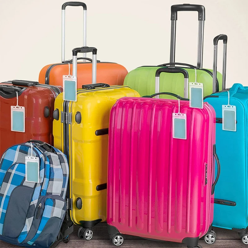 2 шт. прозрачные водонепроницаемые чемоданы из ПВХ