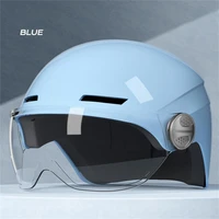 2022 new electriv vehicle helmet shockproof motorcycle helmet outdoor adult cycling helmets riding bretheable bicycle helmet
