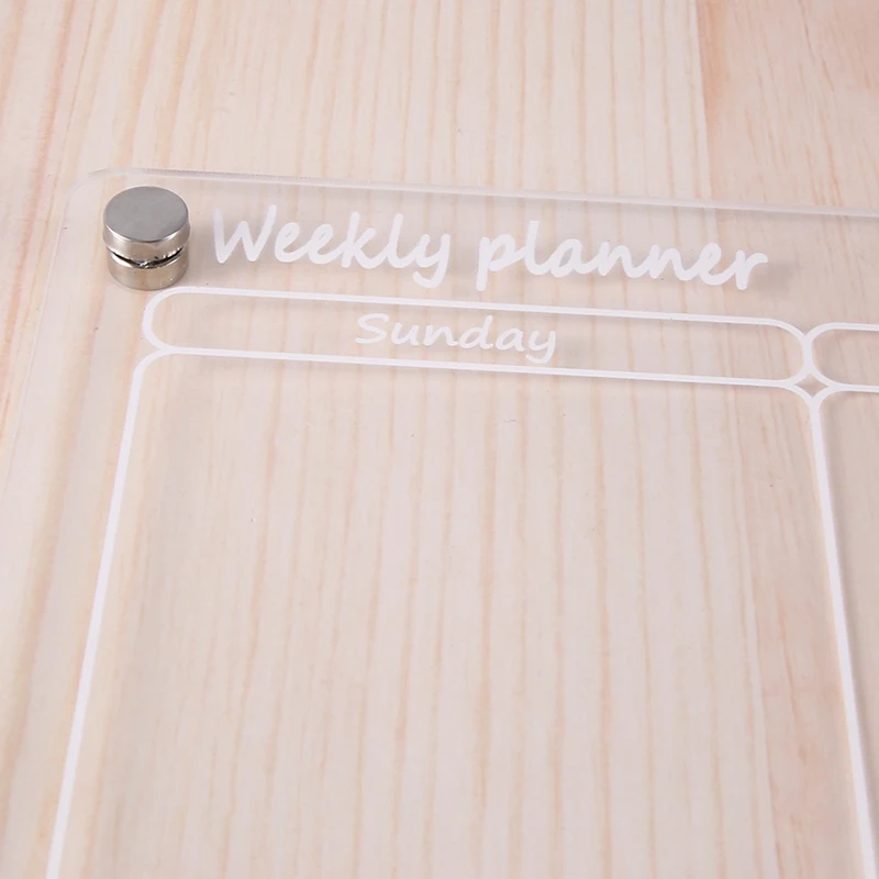 Календарь для сухой протирки магнитная доска календарь на холодильник акриловая