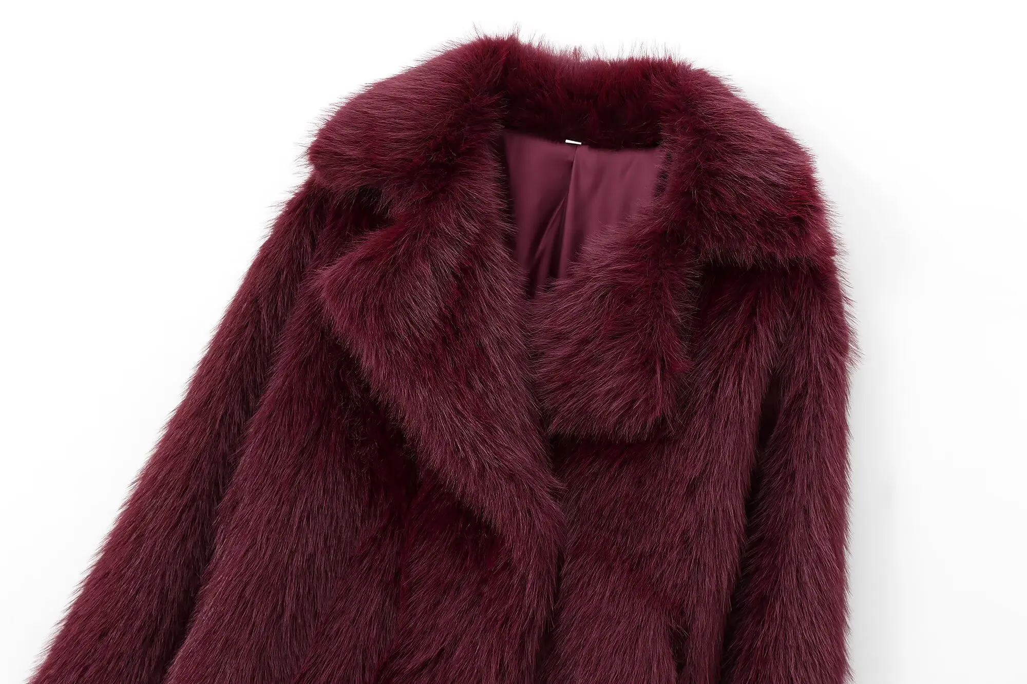 Dave&ampDi French Fashion Blogger ретро зимнее пальто из искусственного меха женское свободное