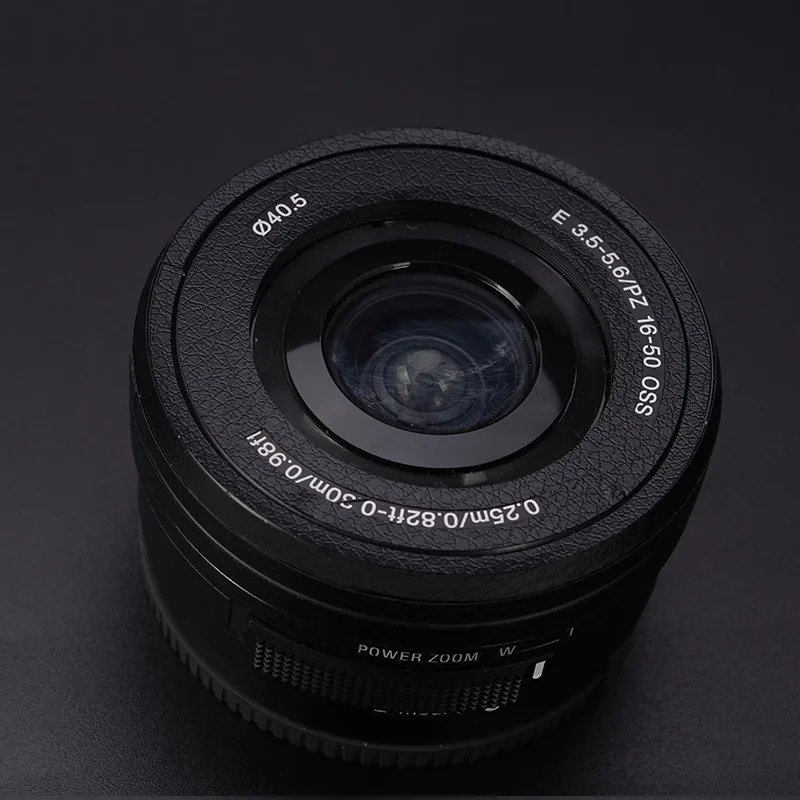 Фото Индивидуальная наклейка для Sony E PZ 16-50 мм F3.5-5.6 OSS II, наклейка на объектив камеры, наклейка для E 16-50, виниловая пленка 1650II №5
