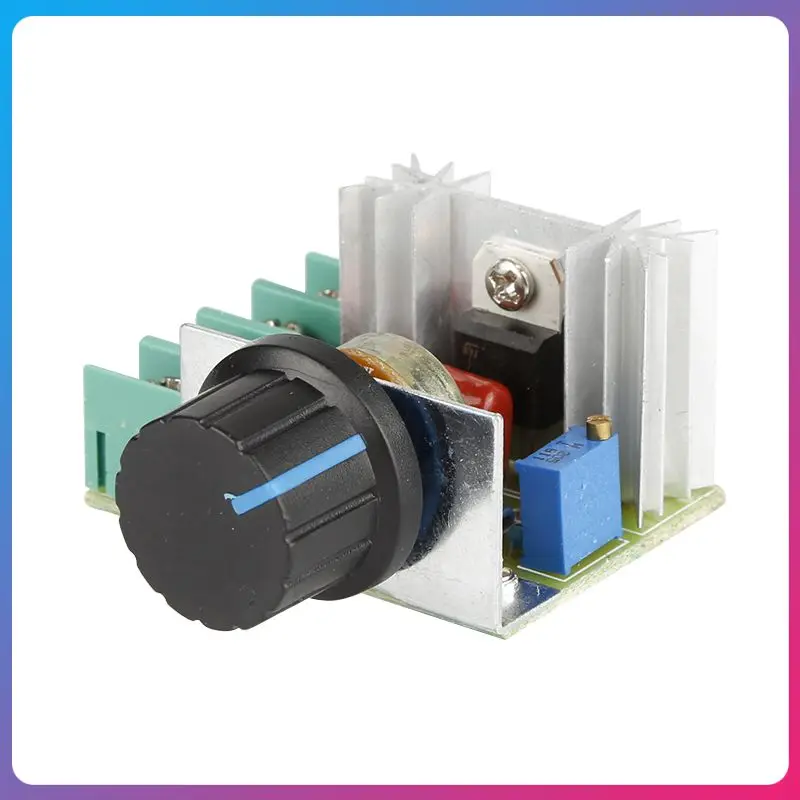 

Electronic Voltage Regulator Dimmers Motor Speed Controller Thermostaat Elektronische Voltage Regulator Ac 220V 2000W Scr