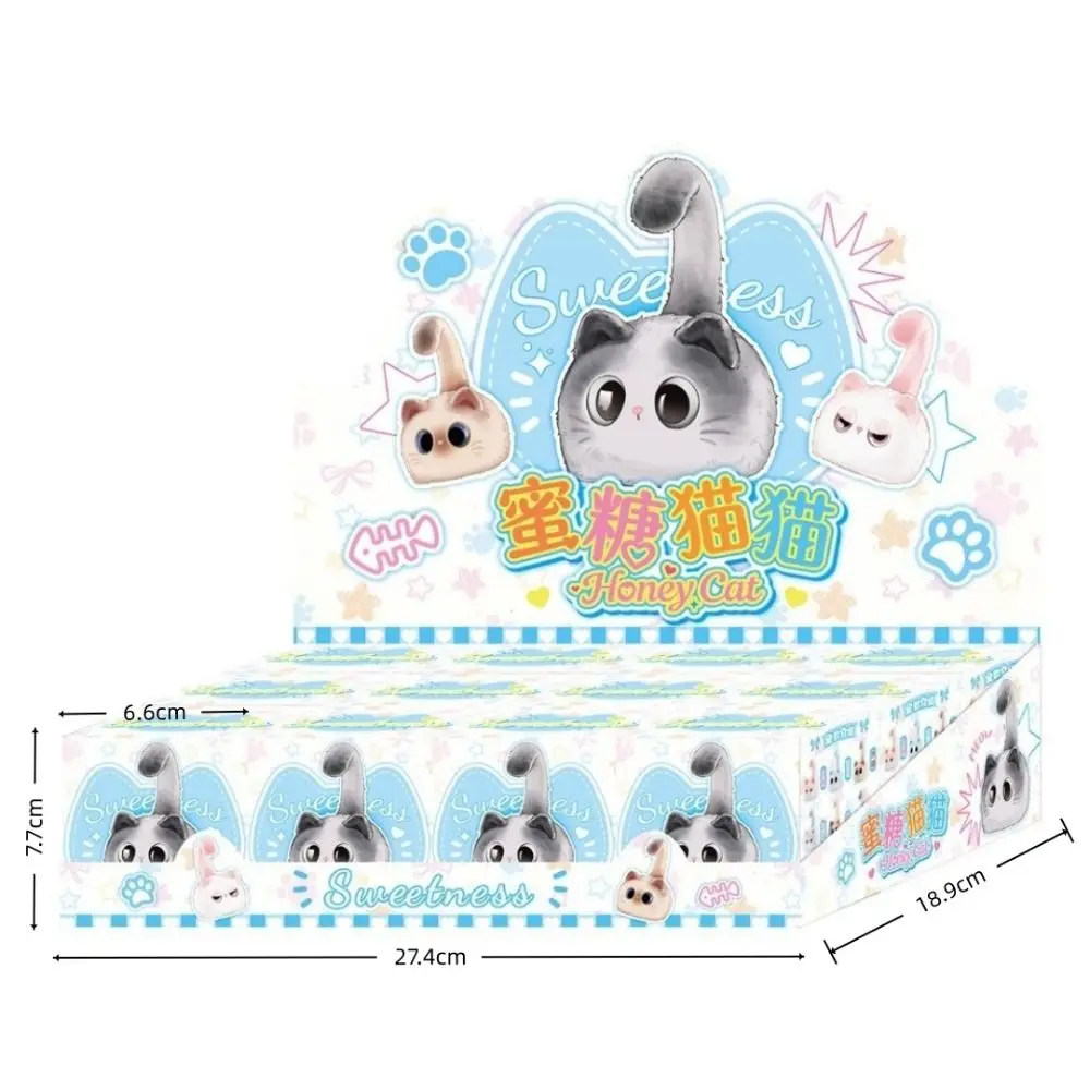 Новая серия Honey Cats: Сюрприз-боксы из смолы, милые фигурки, красочные мультяшные украшения для рабочего стола, подарок на день рождения (art.: 3920da01ed3bc) - 3920da01ed3bc