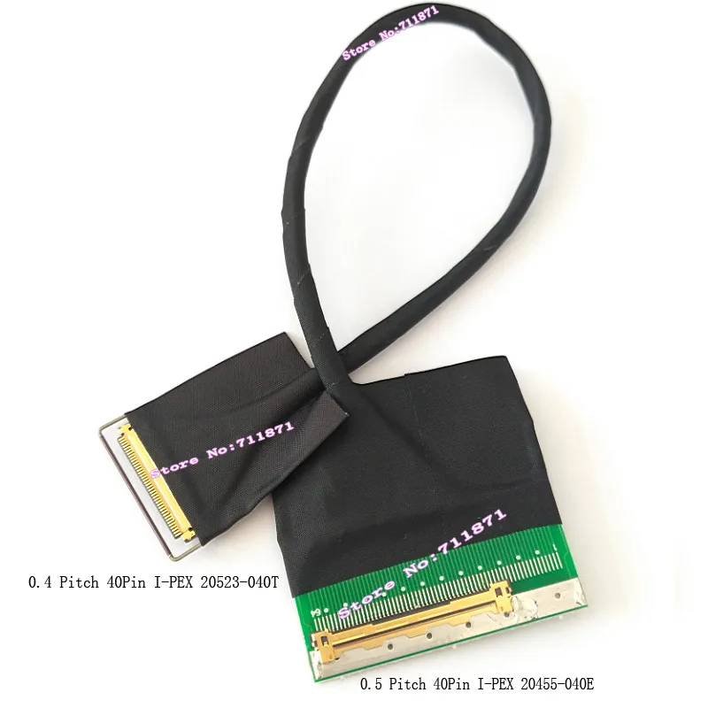 40P 40Pin Φ 20523-040T 20455-040E 20525-040E eDP удлинитель кабеля 0 4 шаг мужской женский
