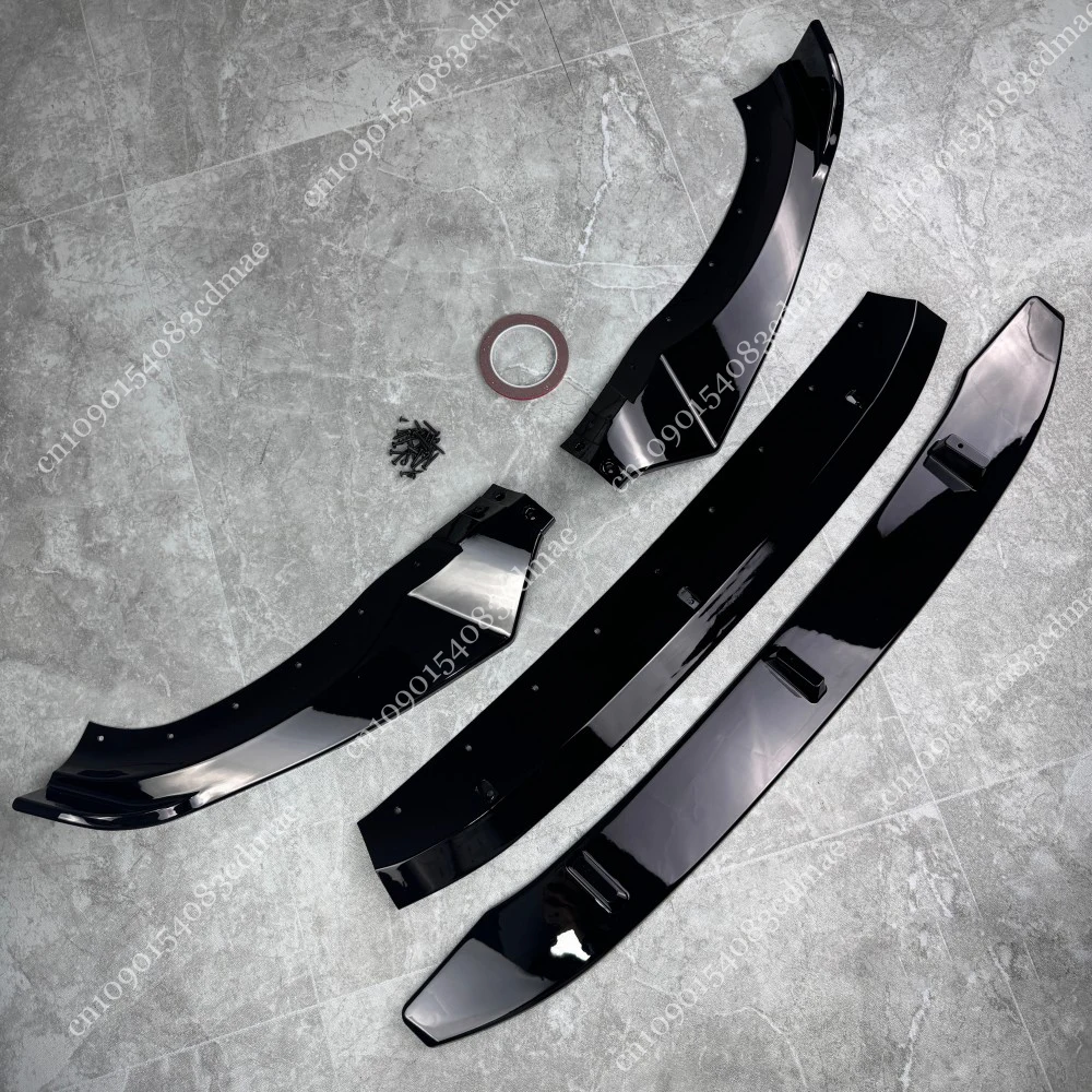 

Разделитель переднего бампера для BMW X3 X4 G01 G02 30i 20i 25d M40i M40d M-Pack 2017 2018 2019-2021 Модифицированный спойлер Bodykit Tuning