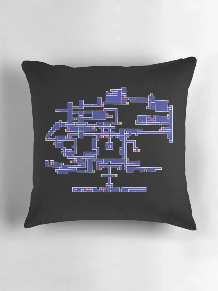 SOTN Map Подушка Наволочка Рождественская наволочка Мраморная