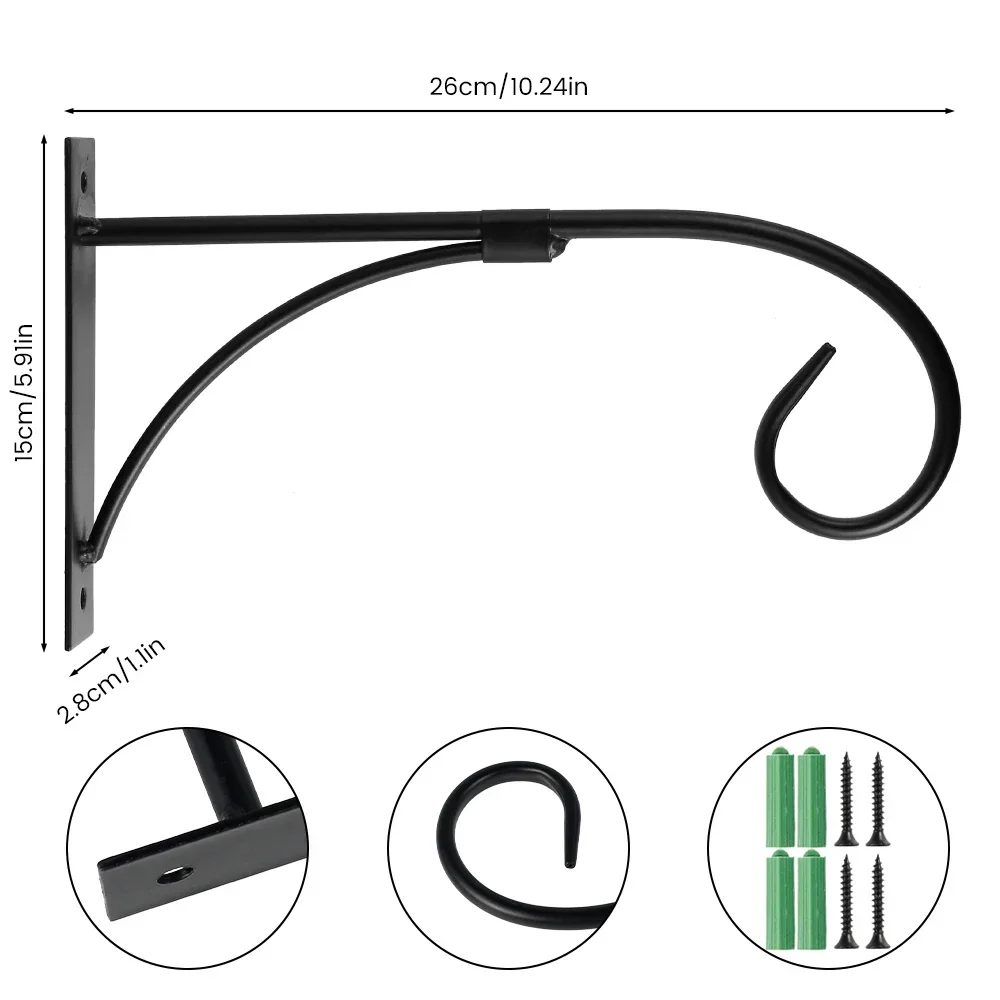 2 шт. настенный держатель для растений