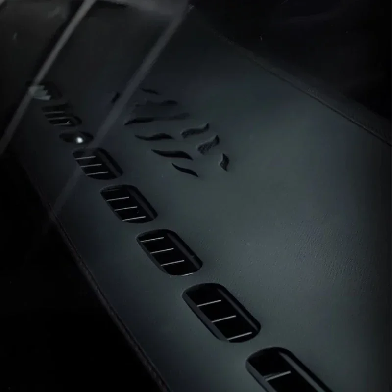 Для BYD KING DMI Chazor 2022-2024 центральная панель приборов управления темная накладка