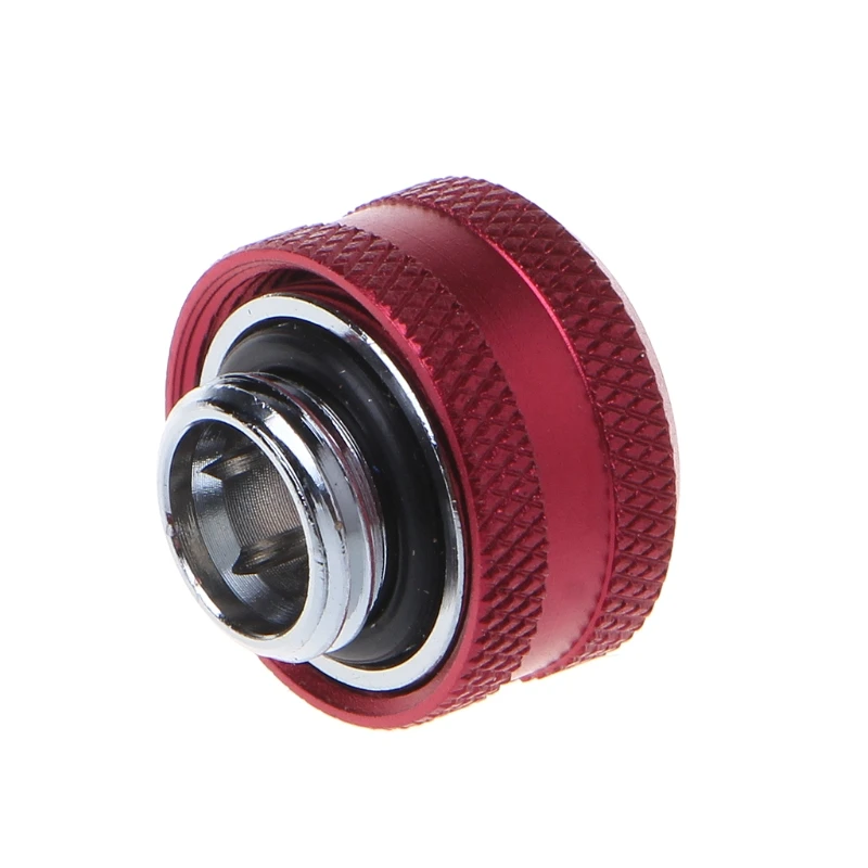 

1 Pack G1/4" Thread to 14mm Compression Fitting Smooth Finish for Hard Tubing Connector PC Water Cooling System