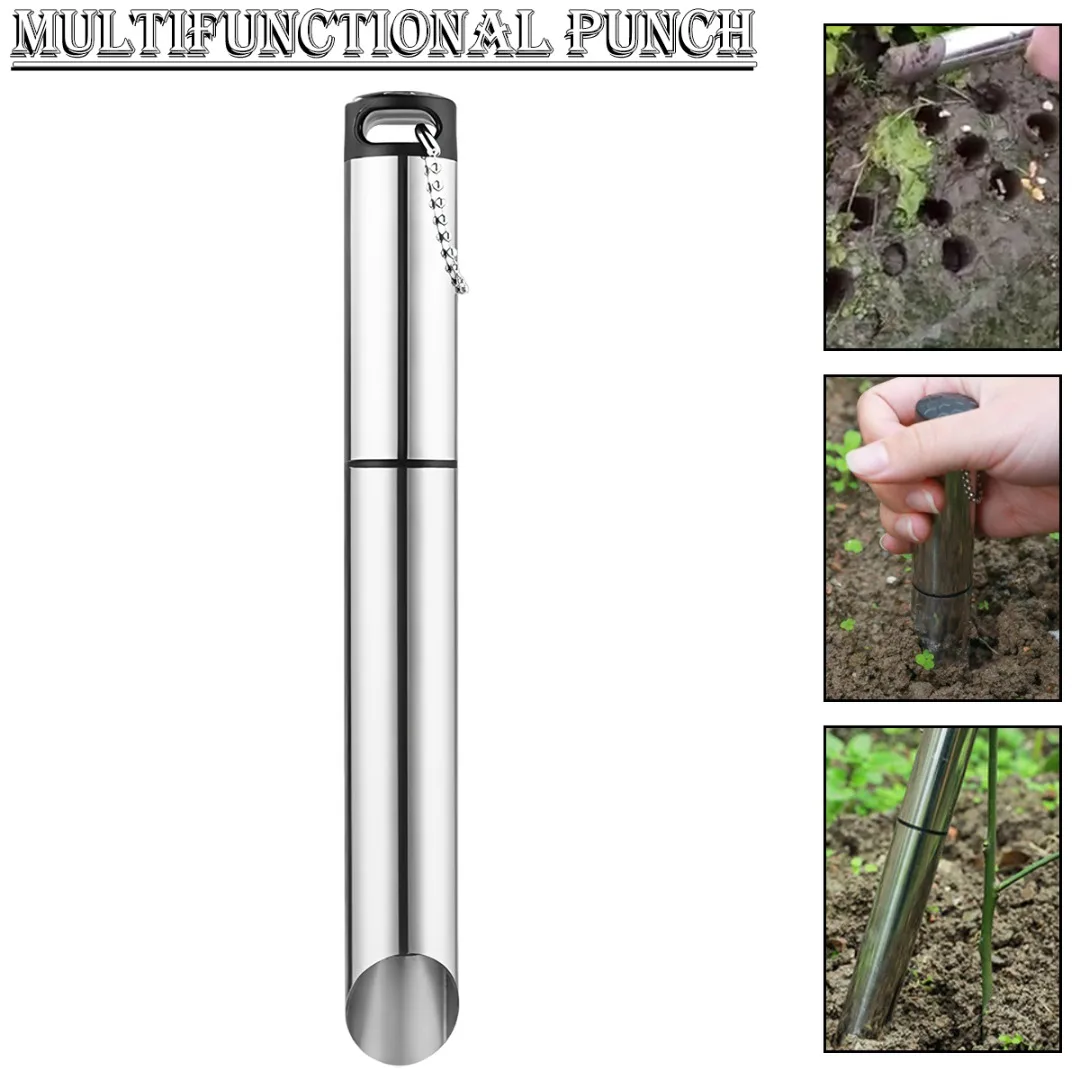 

Ручной садовый инструмент, пробойник из нержавеющей стали, 25 мм, для пересадки семян