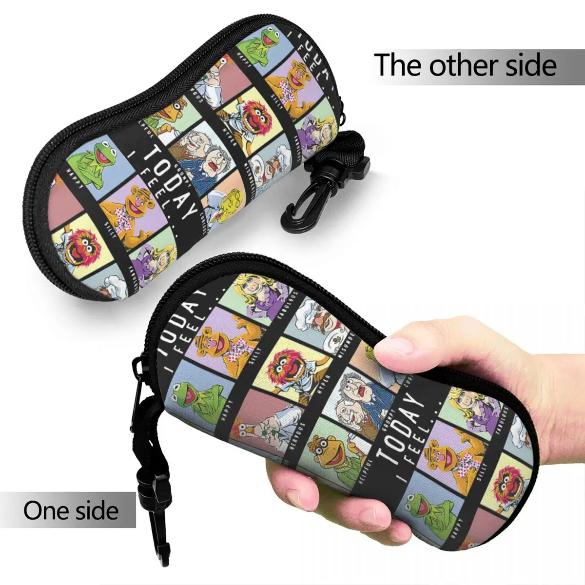 Чехол для очков The Muppets Today I Fell Box Up водонепроницаемая защита маленькая коробка