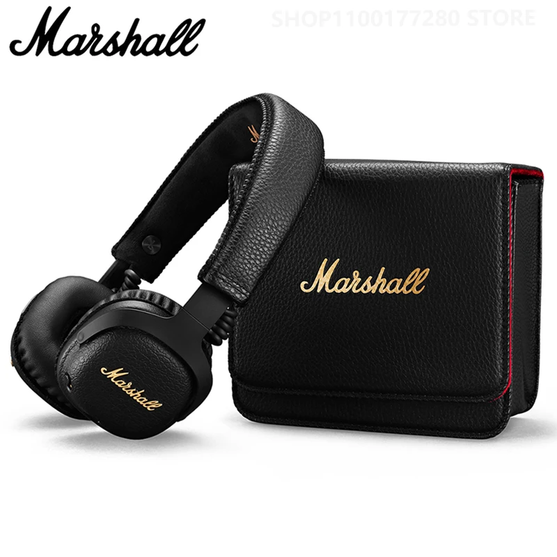 

Беспроводная Bluetooth-гарнитура MARSHALL MID ANC, складные наушники-вкладыши с активным шумоподавлением и глубокими басами, в стиле ретро