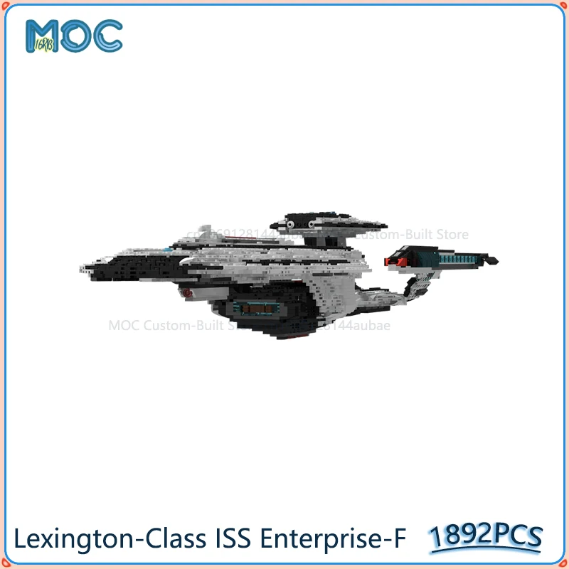 Lexington-Class ISS Enterprise-F Odyssey X/Yorktown X-Class Upgrade MOC Строительные блоки Сборка кирпичей
