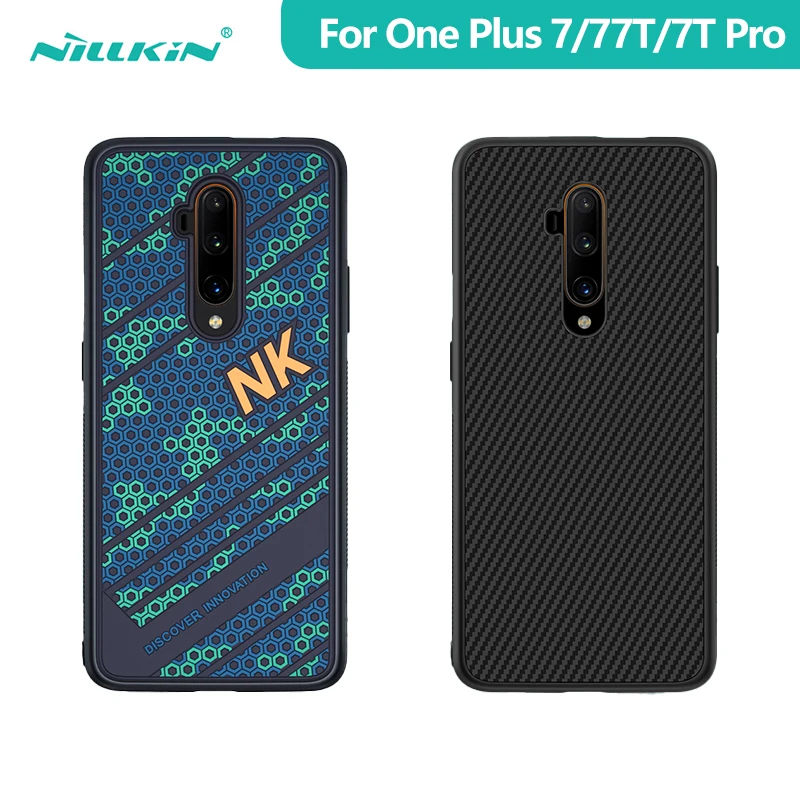 

NILLKIN For OnePlus 7T Pro Case for One plus 8 PC TPU Silicone Back cover Sports Style OnePlus 7 Case Cover OnePlus 7 Pro Case