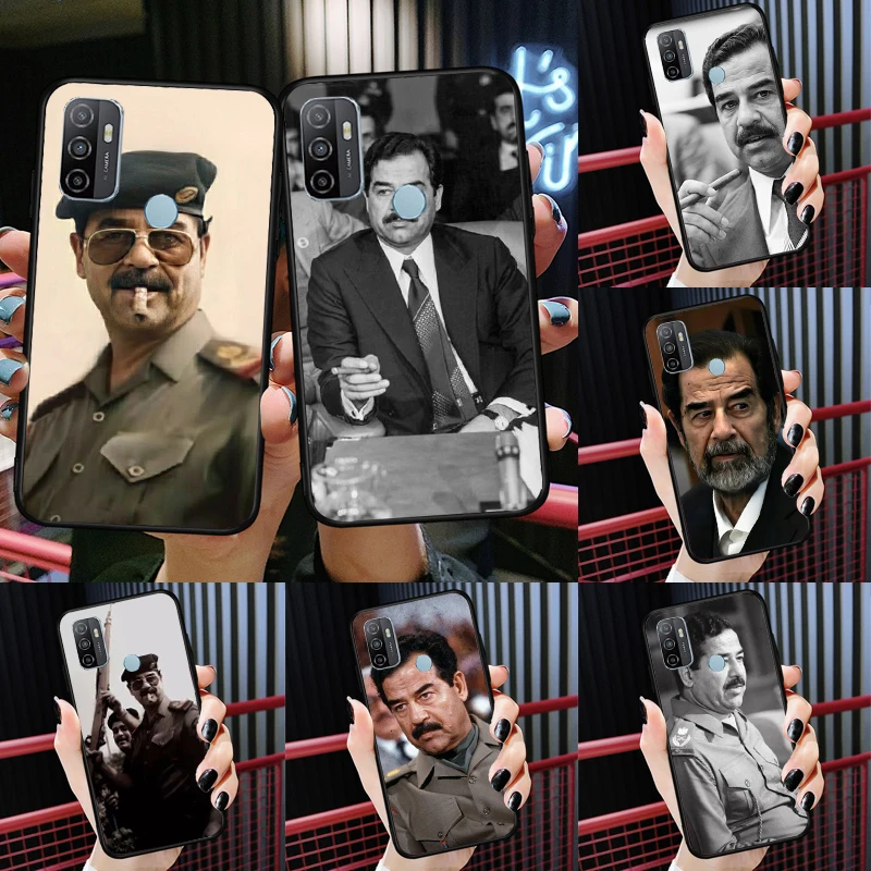 Чехол Saddam Hussein Iraq для Oppo A54 A74 A94 A54S A57S A15 A16 A17 A52 A72 A76 A96 A58 A78 A98 A77 A5 A9 Cover