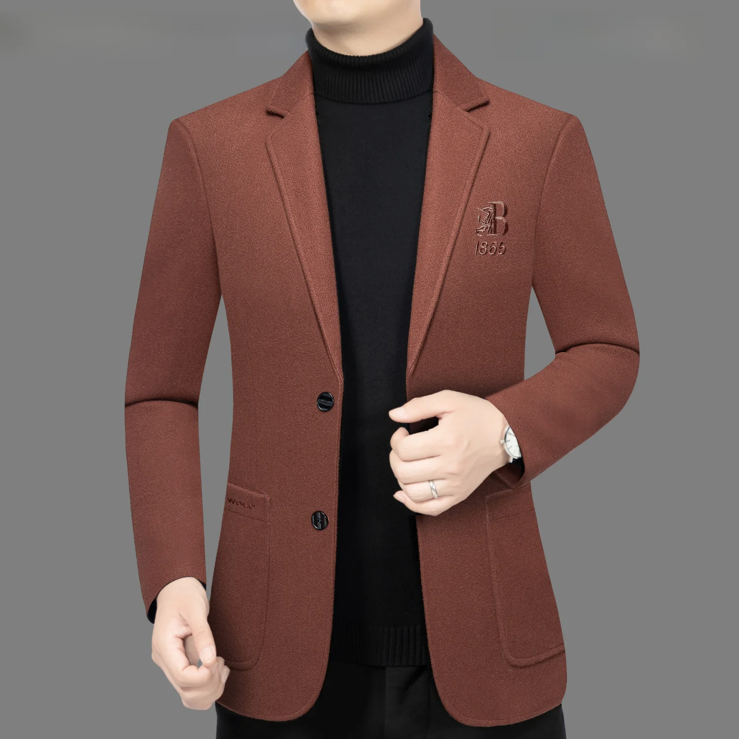 Мужской костюм Peimeng весенне-осенний новый повседневный корейский плотная