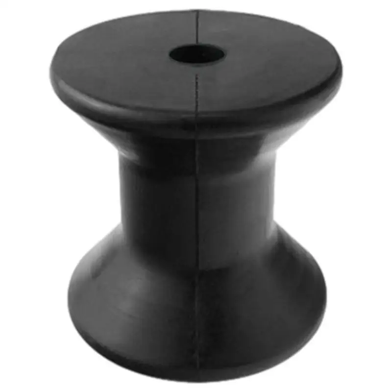 

Keel Roller 3inch Rubber Bow Roller Boat Trailer Roller Bow Stop With 1/2 Shaft Bow Stop Black Bow Roller For Boat Trailers