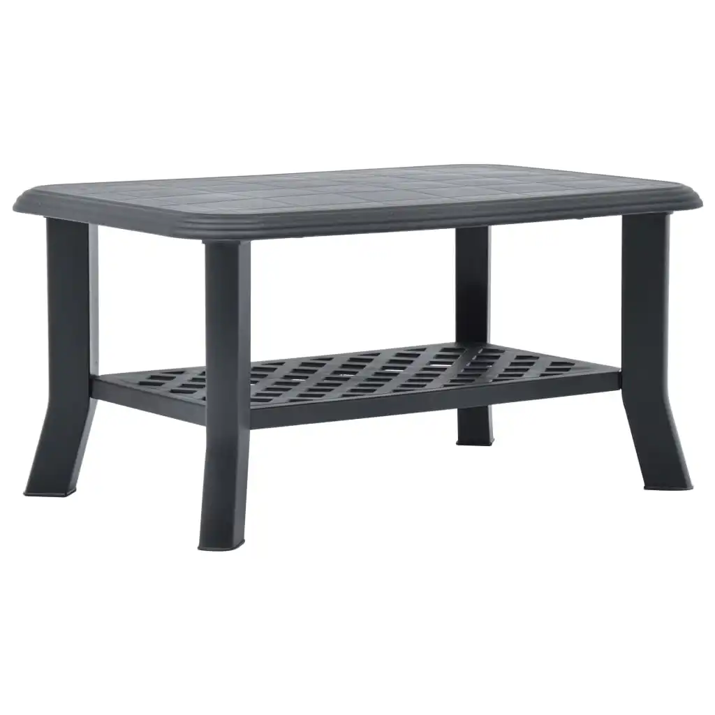 

Coffe Table Coffee Tables for Living Room Tables Casual Decor Anthracite 35.4"x23.6"x18.1" Plastic