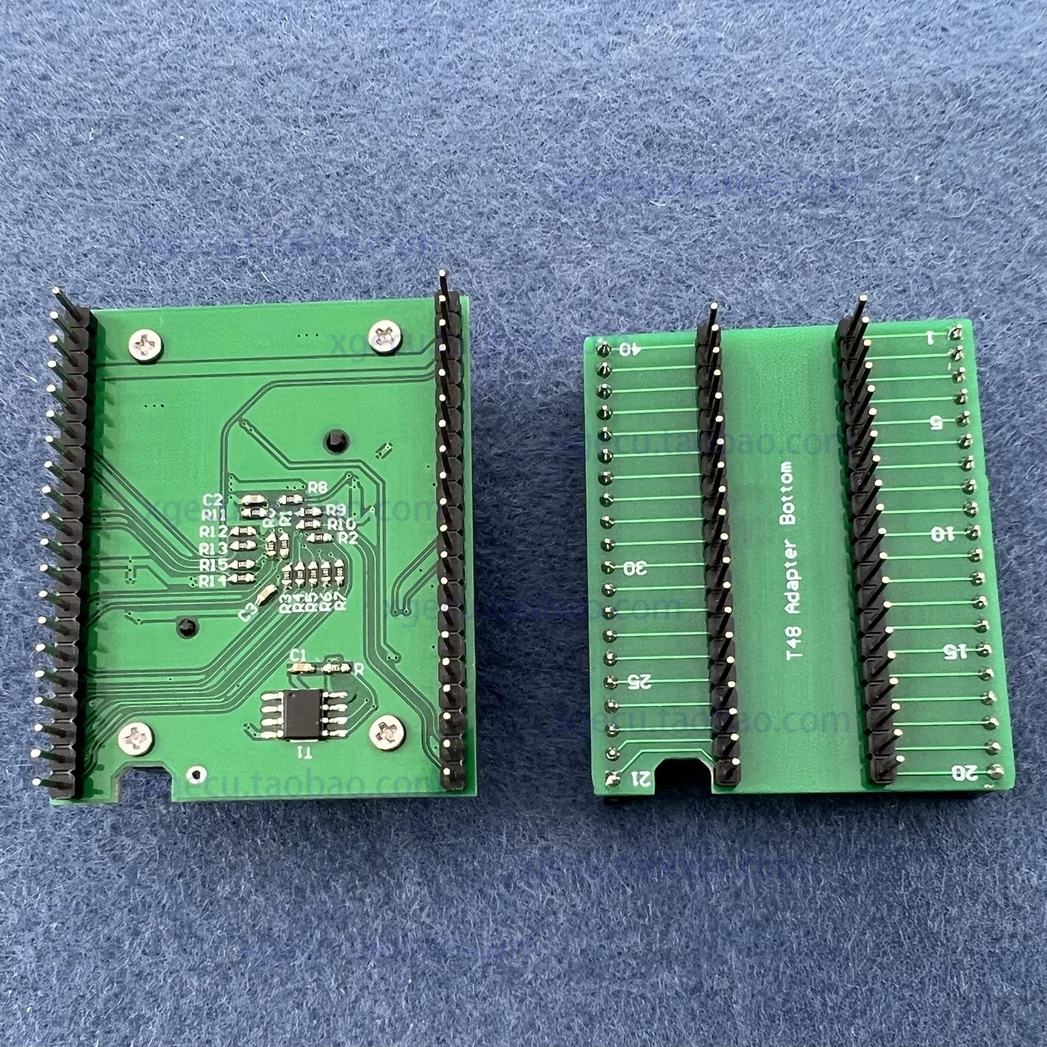 Фото Адаптер BGA63 XGecu T48 для программатора, специальный ADP-BGA63-E001 для NAND флеш-памяти №3