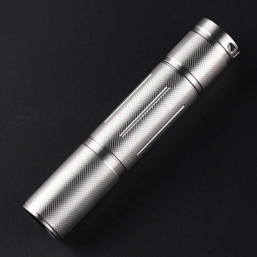 Фото Фонарик Convoy S6 с SST40 Linterna Led 18650, глянцевый/ярня, нержавеющая сталь, фонарь для кемпинга, рыбалки, мини-лампа №3