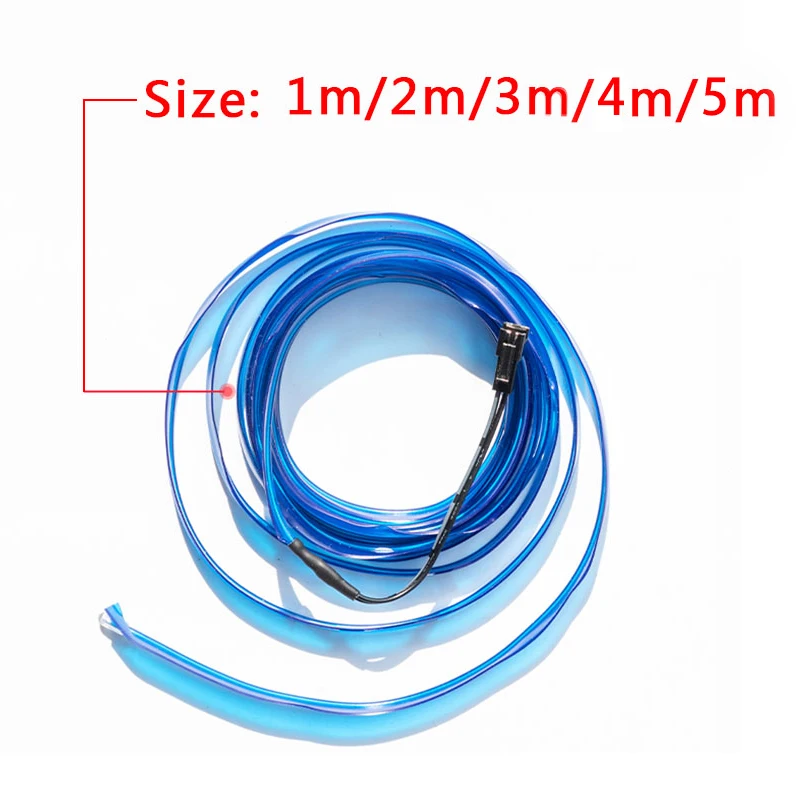 1~5M EL Wire String Strip Tube Light Neon Glow USB Car Interior Atmosphere Decor Lamp for Chevrolet Colorado Cruze Malibu - купить по