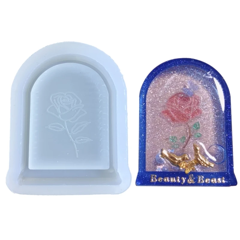 

Resin Shaker Mold DIY Quicksand Resin Casting Epoxy Silicone Mold for DIY Crafts