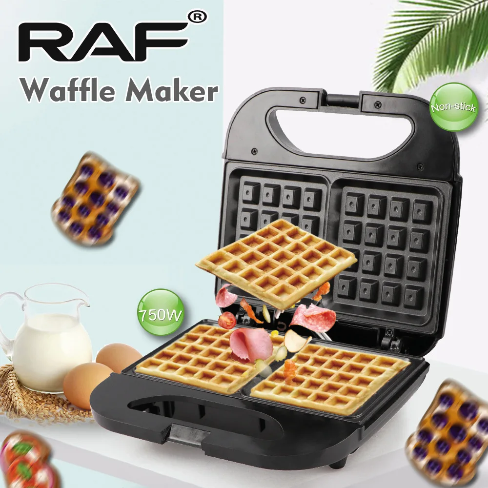 

Household Small Internet Celebrity Waffle Machine Light Food Bread Press and Bake Machine Breakfast Toaster Gift Wholesale