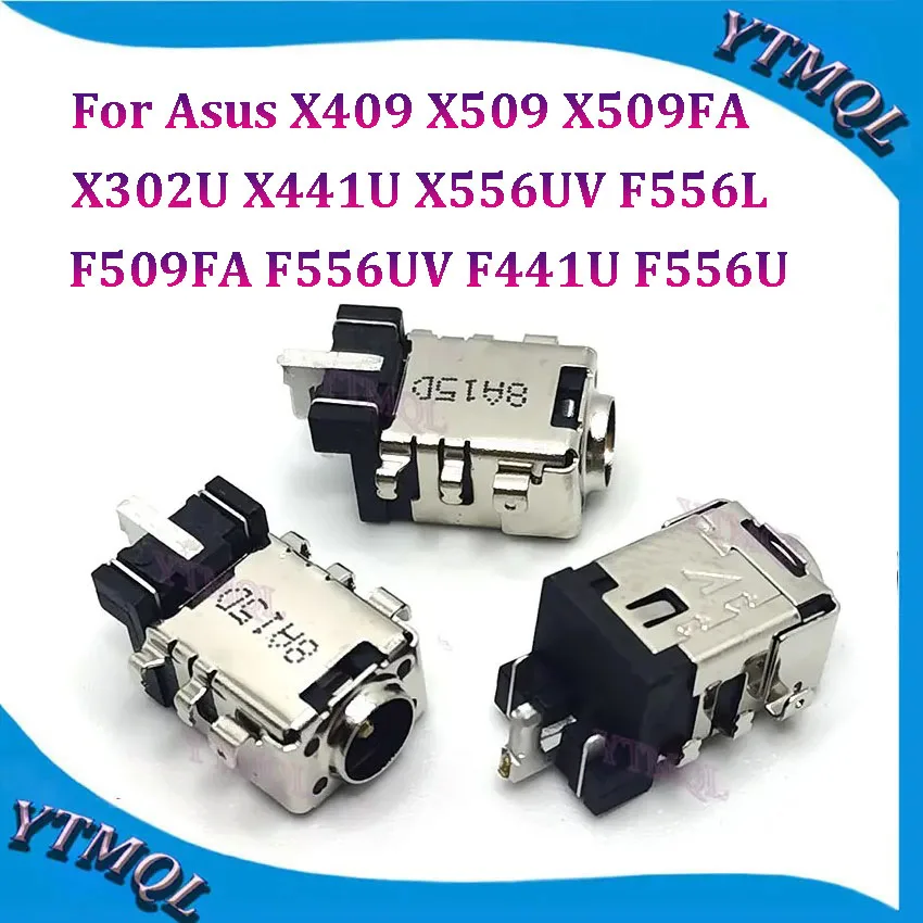 1-10 шт. Разъем питания постоянного тока для Asus X409 X509 X509FA X302U X441U X556UV F556L F509FA F556UV F441U