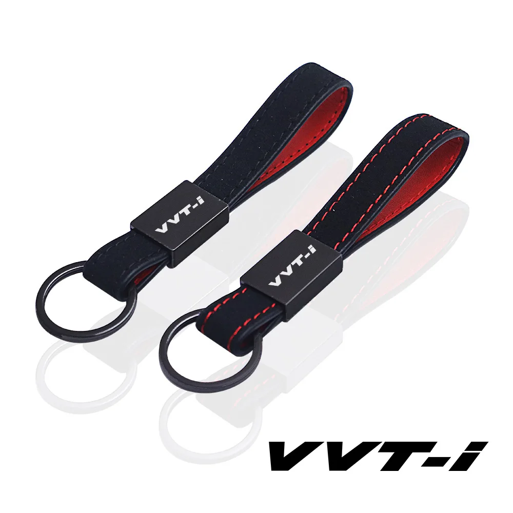 

Кожаный брелок для автомобильных ключей для Toyota vvt-i vvti Camry COROLLA YARiS Rav4 Ralink REIZ CROWN PRIUS REIZ VIOS Auris Avensis