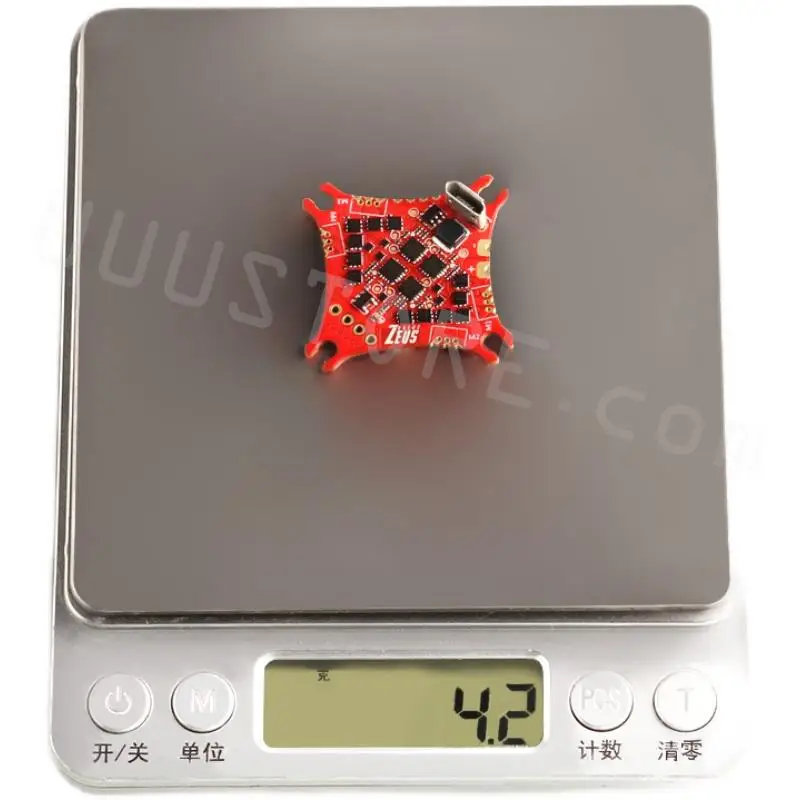 25 5x25 5 мм HGLRC Zeus5 AIO MPU6000 F411 Контроллер полета 5A BLEHLI_S 4 в 1 ESC 1-2S для FPV гоночного дрона