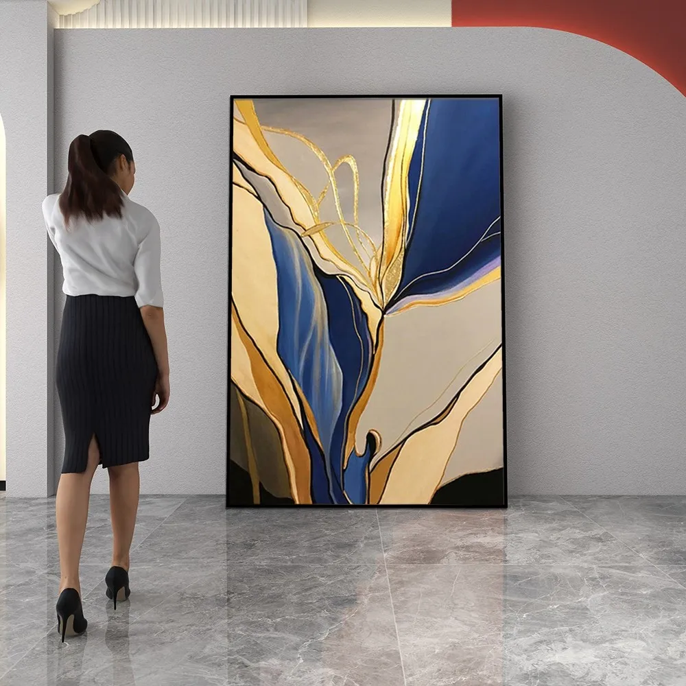 

03-no Framed Oil Painting Without Frame Handmade On Canvas Hanging For Living Dinner Room Washroom Bedroom Wall Art