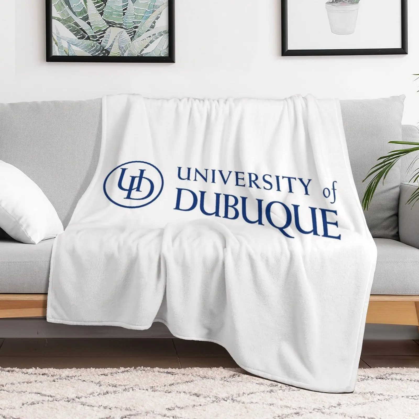 Колледж Dubuque плед одеяло одеяла Роскошные Искусственные