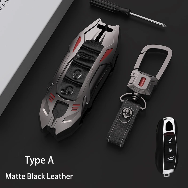 Чехол для автомобильного ключа с дистанционным управлением 1 шт. кожаный чехол