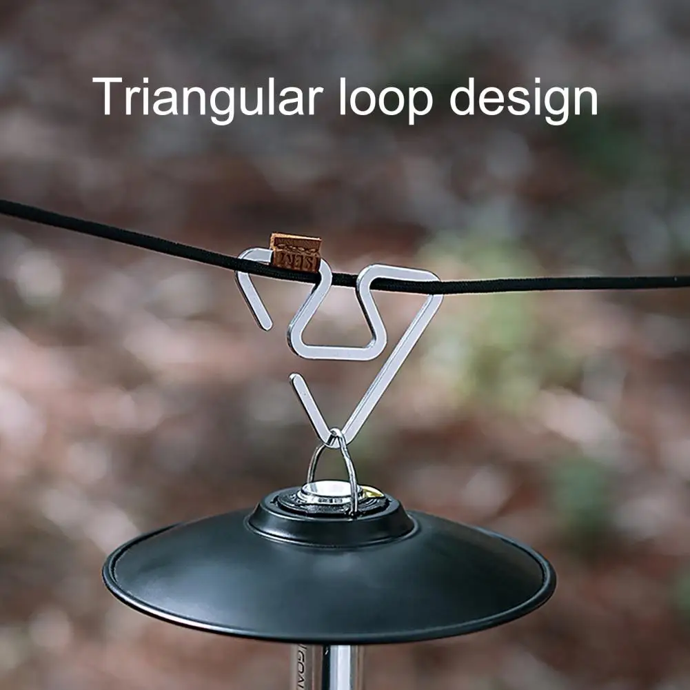 

Прочные сплошные дополнительные двухсторонние вешалки, крючок для возврата палатки, Жесткий Многофункциональный