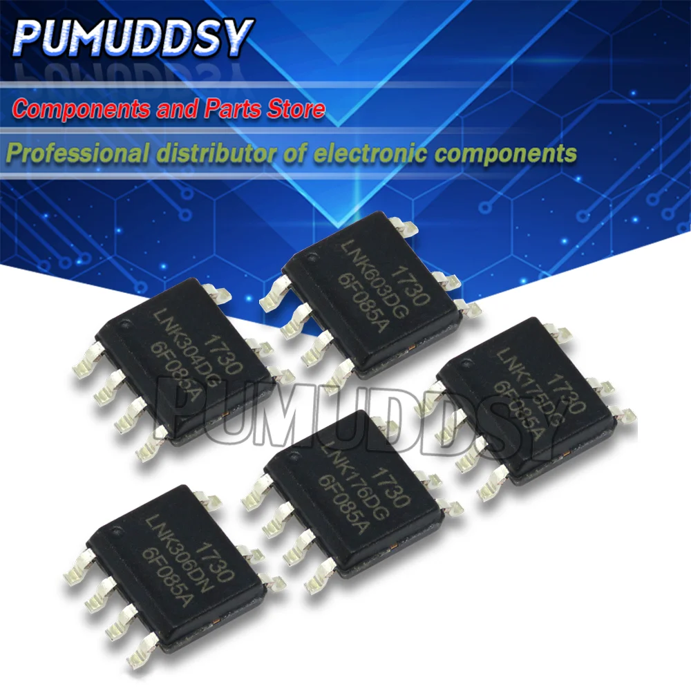 5 шт. LNK304DG LNK304 LNK304DN SOP-7 LNK306DN LNK306DG LNK302DN LNK302DG LNK302 TNY175DG TNY176DG