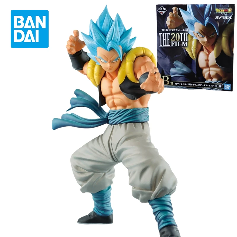 

Bandai Original Figure Dragon Ball Super Super Blue Gogeta Toy Anime Peripheral Collectibles Model Gift